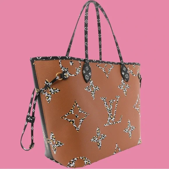 Louis Vuitton Monogram Giant Jungle Neverfull MM Black - Picture 2 of 8